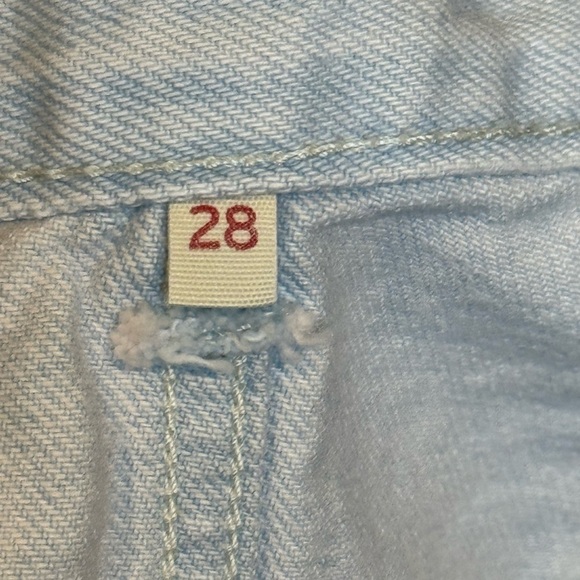 Levis high waisted Denim Skirt size 28 - Picture 6 of 8